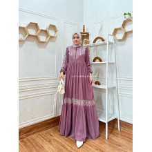 Reyna-011 Gamis Cerutty Babydoll Bordir